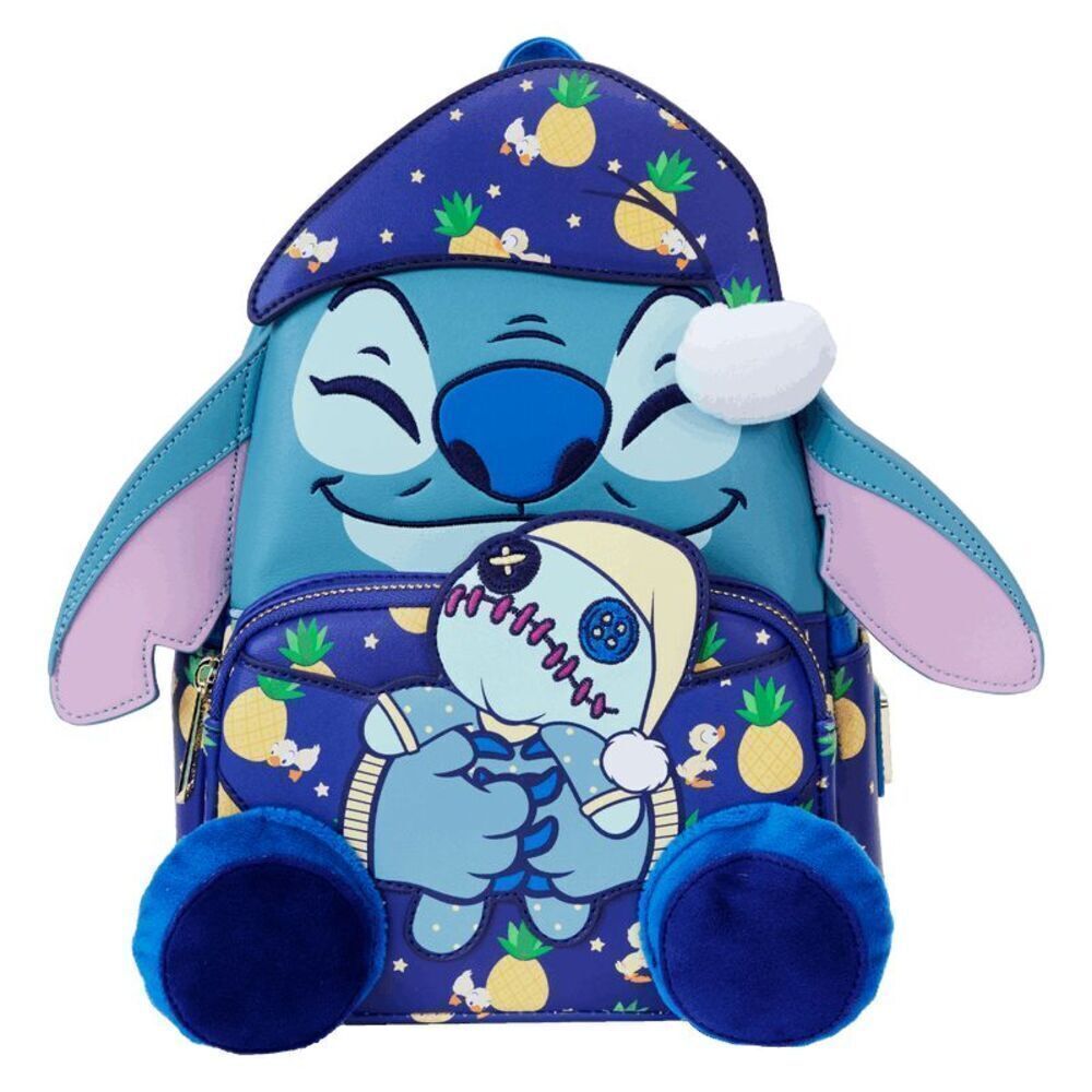 Loungefly SDCC Limited Edition Bedtime Stitch Glow Mini Backpack